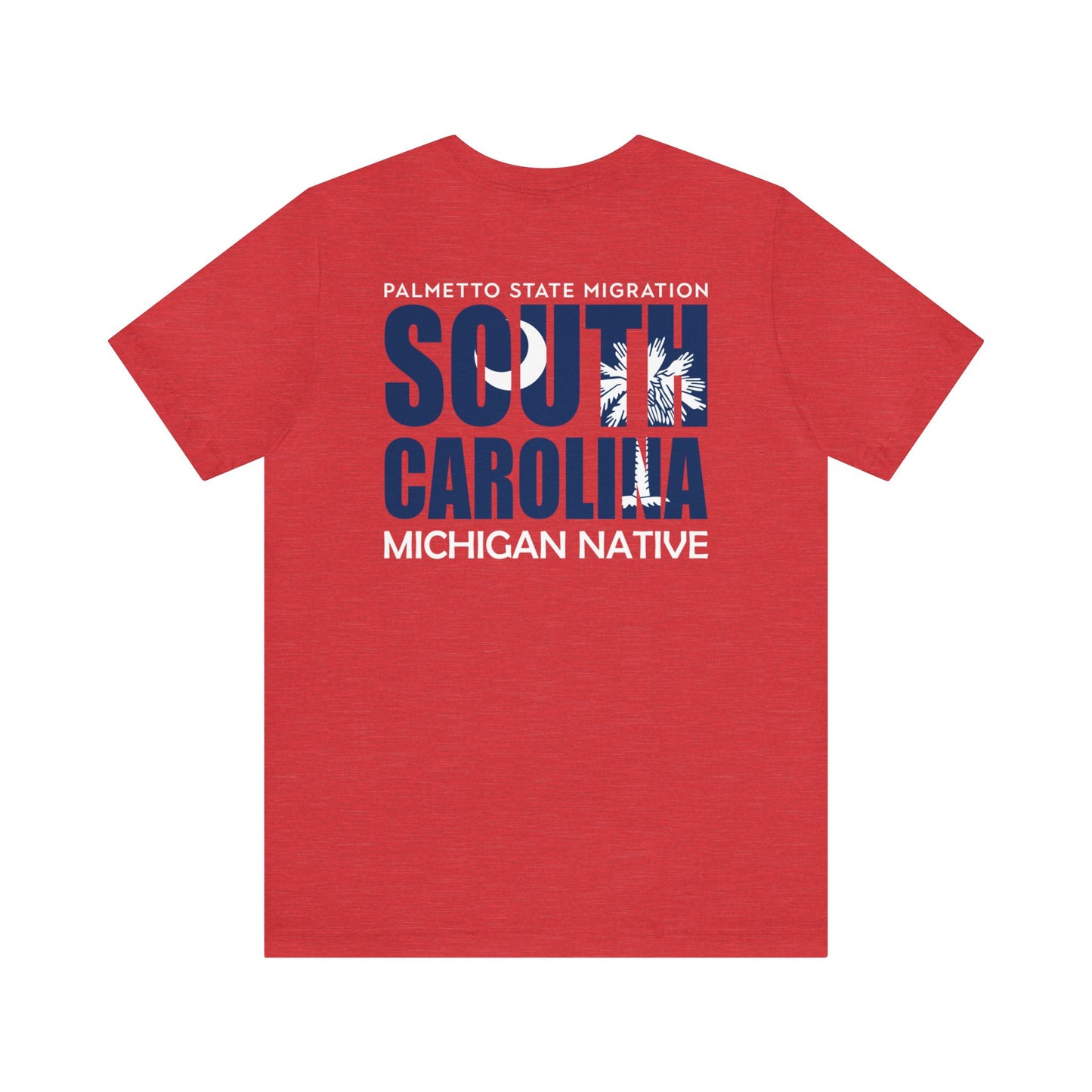 Michigan Native II Front & Back Print Short Sleeve Tee