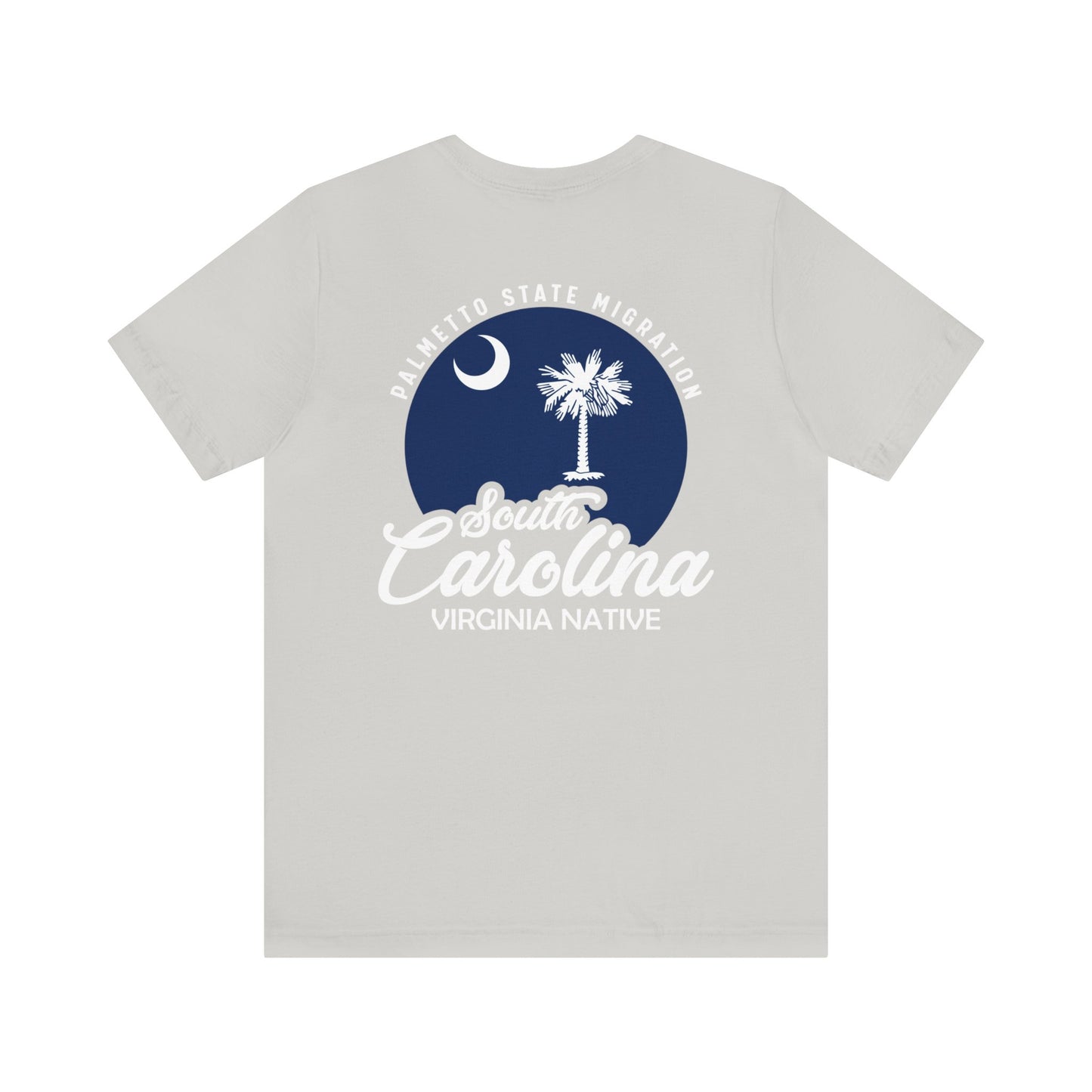 Virginia Native V Front & Back Print Short Sleeve Tee