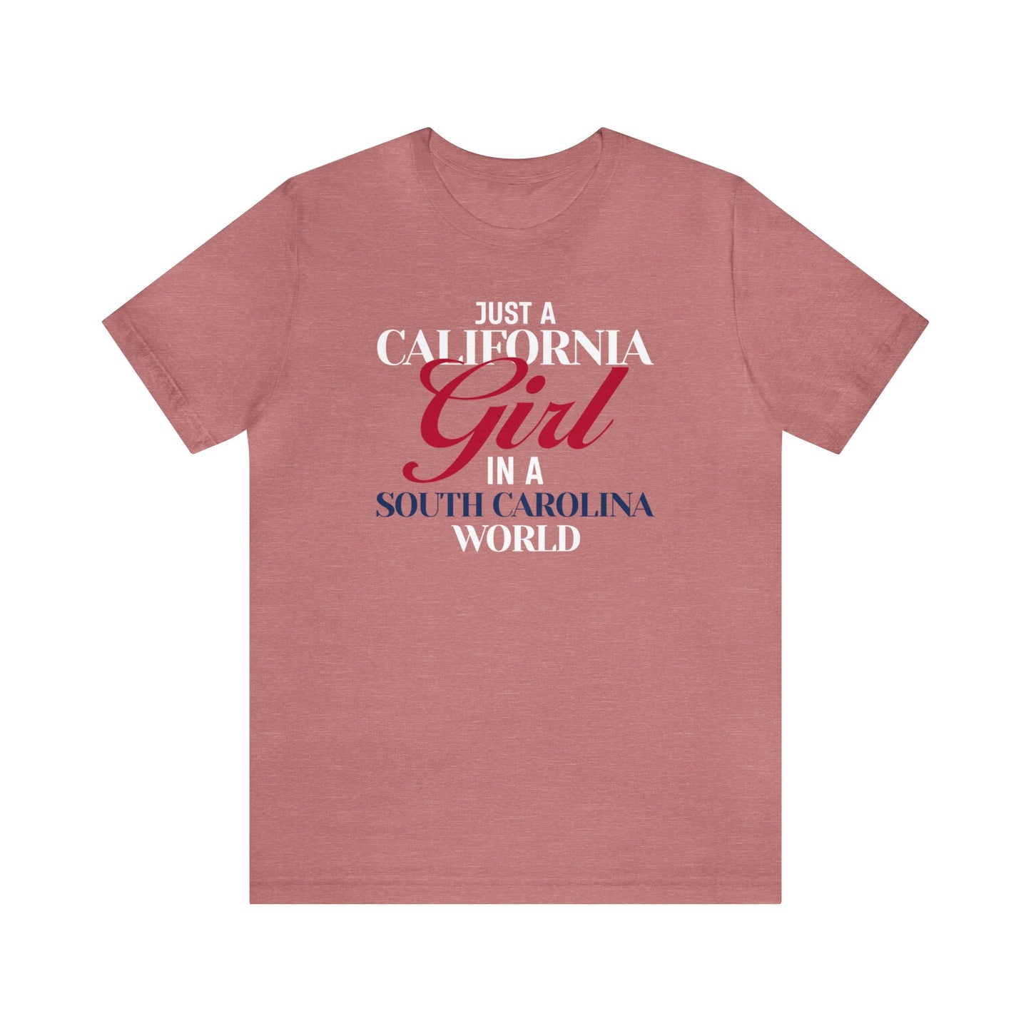 Proud California Girl Short Sleeve Tee