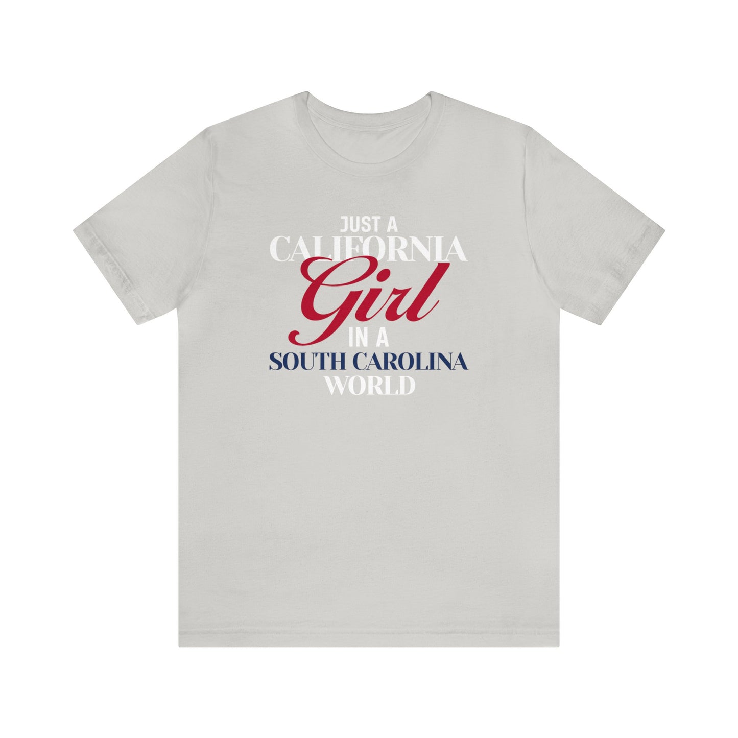 Proud California Girl Short Sleeve Tee