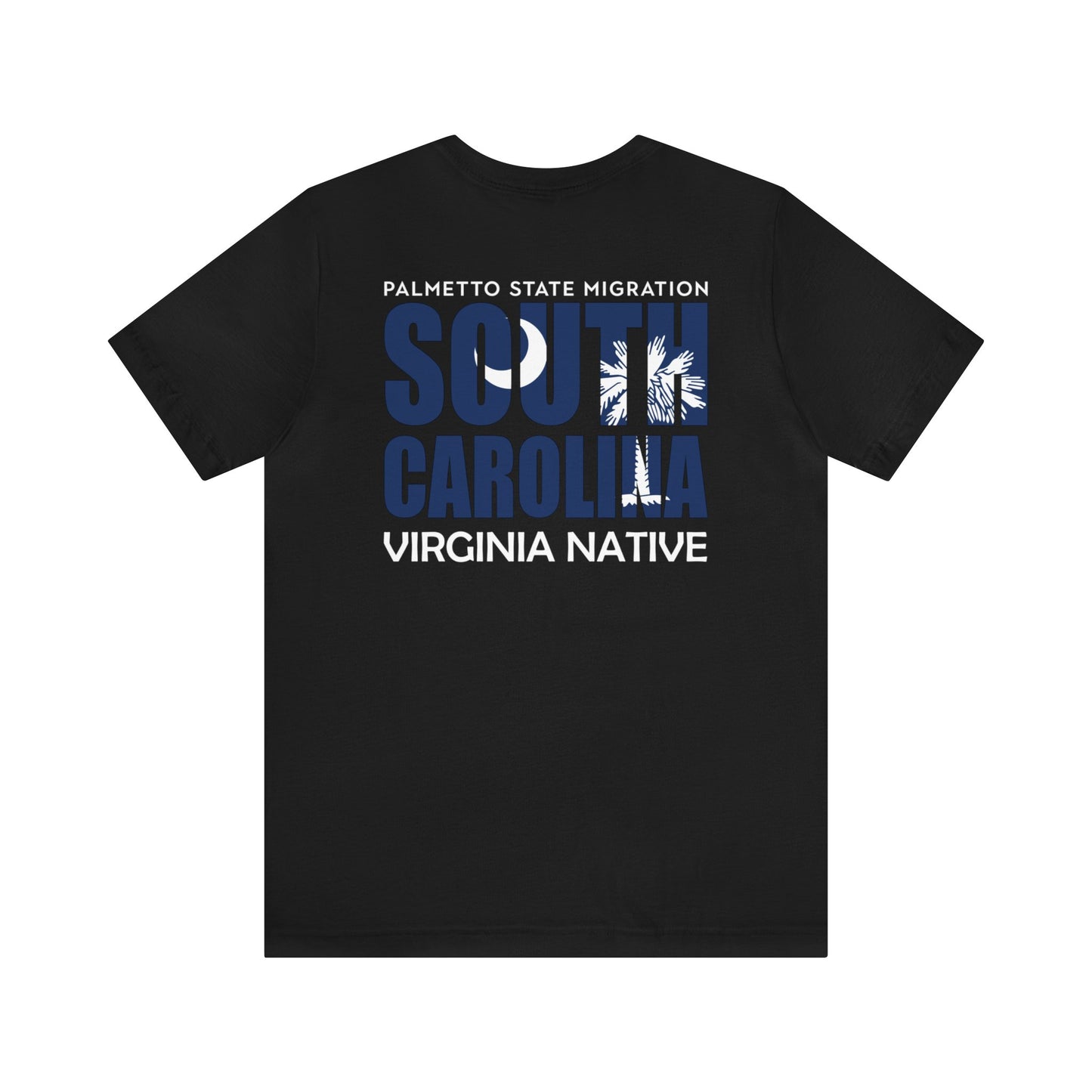 Virginia Native II Front & Back Print Short Sleeve Tee