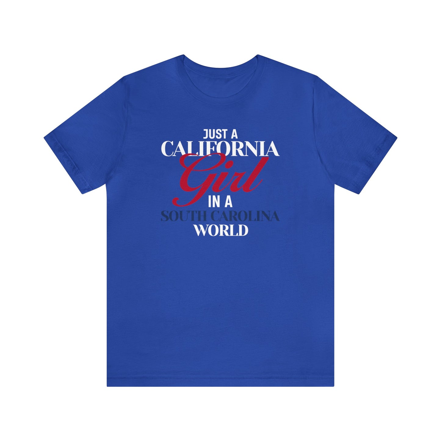 Proud California Girl Short Sleeve Tee