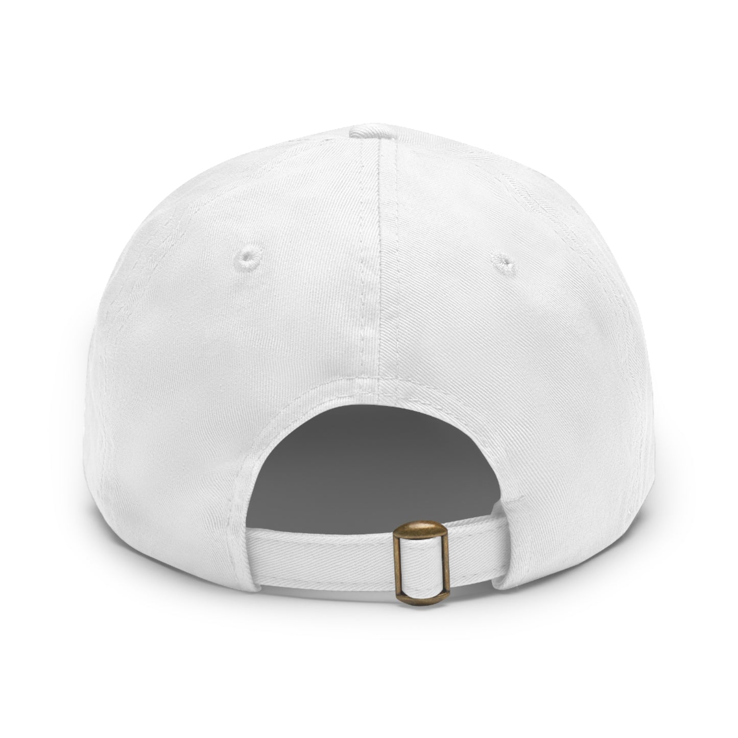 California Migrant Dad Hat with Leather Patch