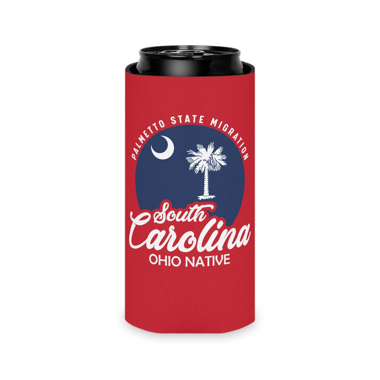 Ohio Native Can Cooler - Regular & Slim Can Available