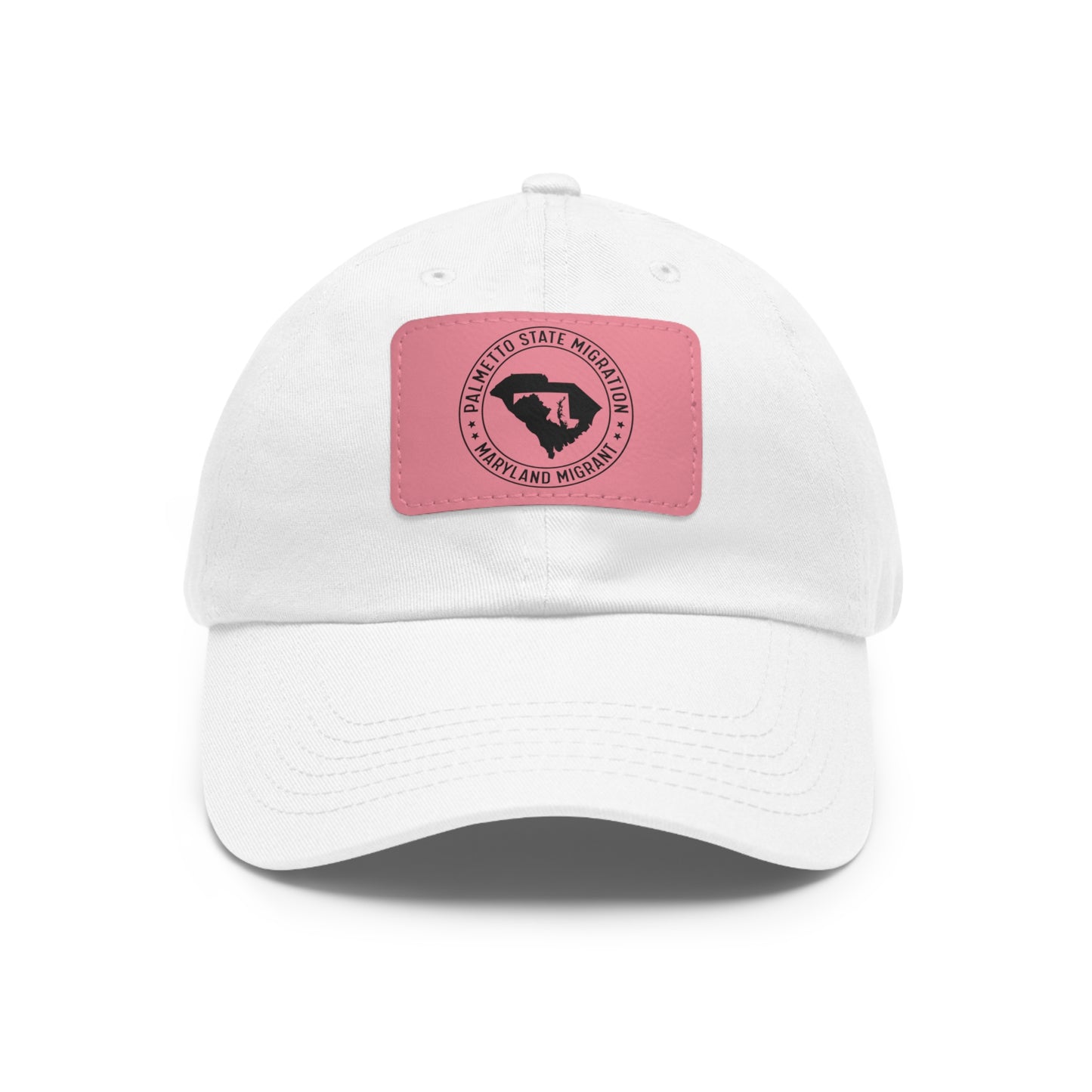 Maryland Migrant Dad Hat with Leather Patch