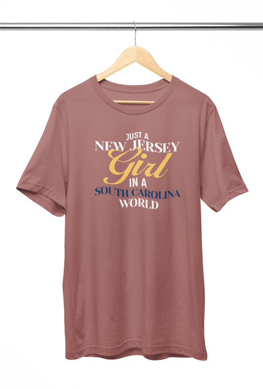 Proud New Jersey Girl Short Sleeve Tee